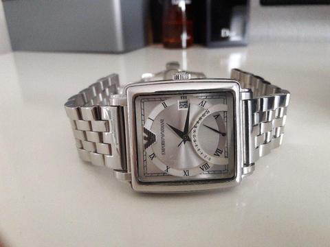Genuine and original Armani watch in good working condition low price £35