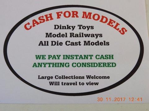 Wanted Vintage, Model Railways, Dinky Toys Etc Cash Paid Large Collections Welcome