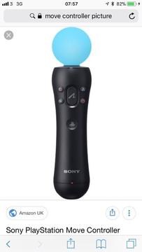 Wanted playstation move controller