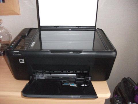 EXCELLENT COND HP PRINTER AND NEW INK