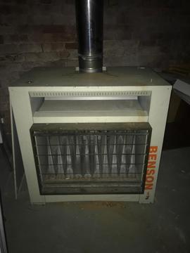 Benson industrial gas heater