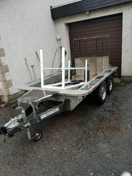 Ifor Williams trailer twin axle braked