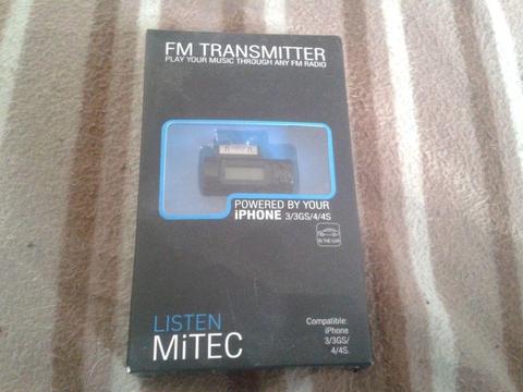 MiTEC FM Transmitter. Black