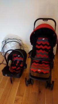 Joie 2 in 1 stroller suitable from birth to 15kg
