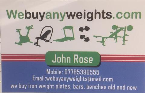 Cast iron weights plates wanted/gym equipment