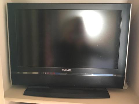 Humax 23 inch flat screen TV with inbuilt freeview