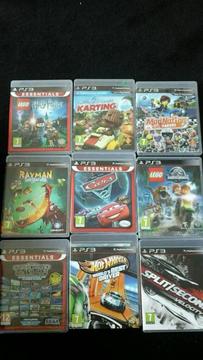 PS3 games used but very good condition