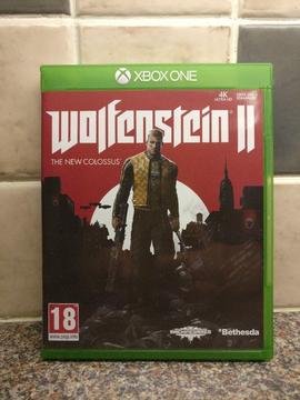 Wolfenstein 2 - (Wolfenstein II: The New Colossus) - Xbox One Game *As New Condition*