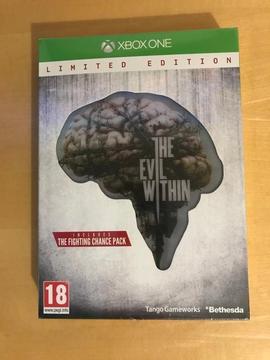 The Evil Within (Xbox One) , special edition , brand new & sealed ! price stands , no offers !