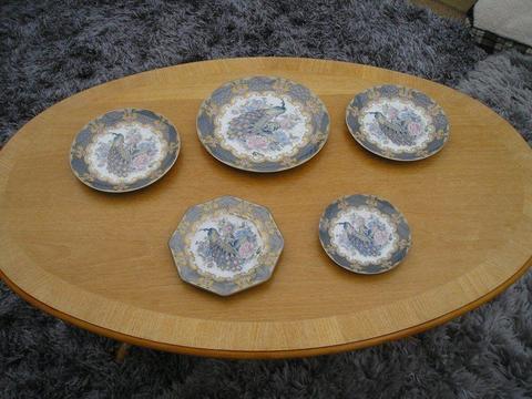 Set of 5 Decorative Plates