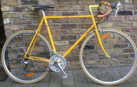French vintage racing road bike GITANE with COLUMBUS frame size 22inch - 14 speed serviced WARRANTY