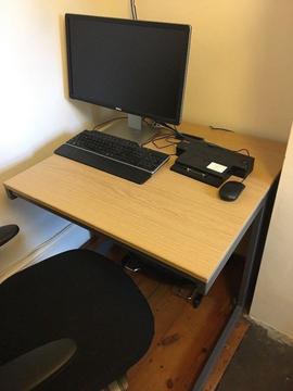 Sturdy computer desk for sale-nearly new