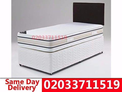 Brand New Single Divan Bed Available with Mattress San Diego