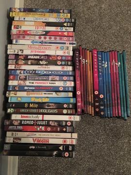 Job lot of DVDs