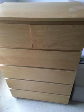 Free ikea chest of drawers