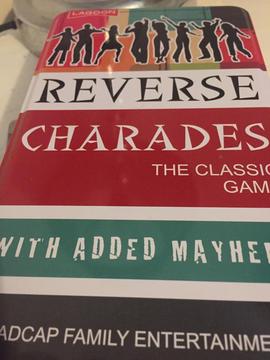 Reverse charades game