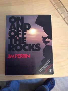 Climbing story book Jim Perrin On and Off the Rocks