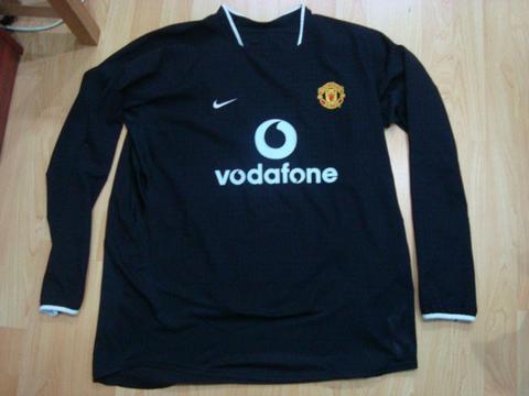 2003-2005 Manchester United away shirt LS XL