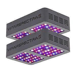 Set of 2 vipraspectra 300w led lights full spectrum