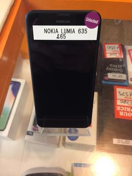 Nokia lumia 635, unlocked, black