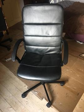 IKEA TORKEL Black Computer Chair