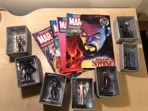 Classic Marvel Figurine Collection (43 Figures and Magazines)