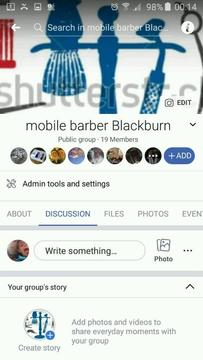 Mobile barber Blackburn
