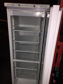 Single Door Glass Freezer for display frozen food