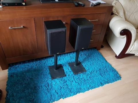 Bowers & Wilkins dm 303 with Apollo stands