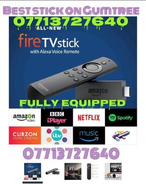 New 2nd generation firesticks with Alexa voice control, easy to use set up for perfect 