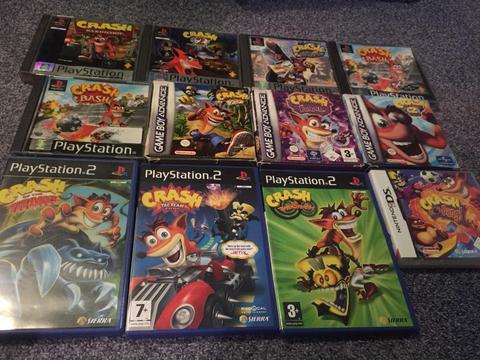 Crash + GTA + Ninja + Spyro Collection - Games