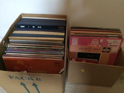 65+ Vinyl records and 8 box sets