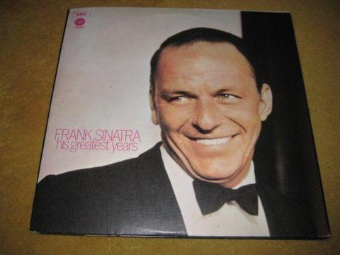 Collectable Frank Sinatra. His Greatest Years. 1962 Three Record LP Set