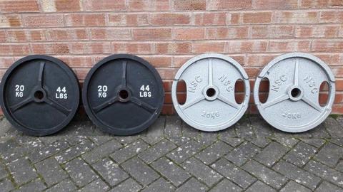 20KG OLYMPIC WEIGHT PLATES