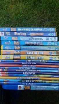 Collection of 18 classic Bob the Builder DVD's, VGC