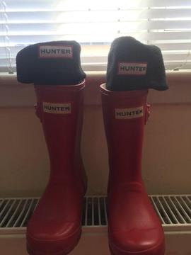 Kids Hunter Wellington boots
