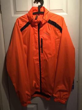 Muddyfox Men's Cycling Jacket, Orange, X Large BNWOT