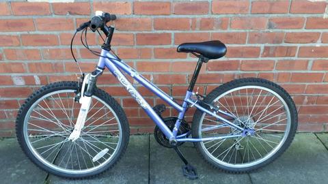 Girls Apollo XC 24 bike. Ages 8 to 12 approx. 24 inch wheels. Good Condition and ready to ride