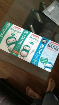 English maths revision guide and practice book