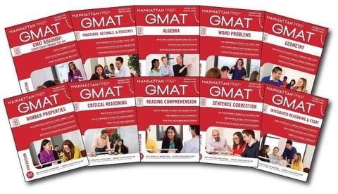 Manhattan Prep GMAT book complete set, GMAT OG Guide