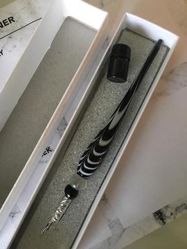 Glass calligraphy pen from Italy