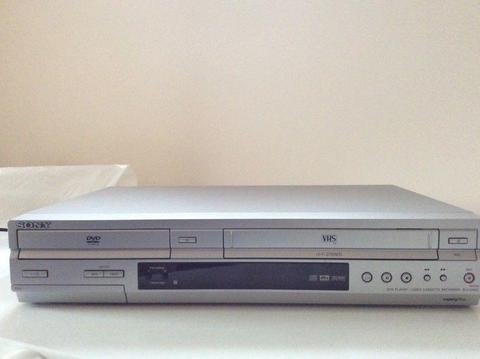 Sony DVD player and Video Cassette recorder