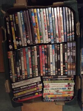 Approx 200 DVDs for sale