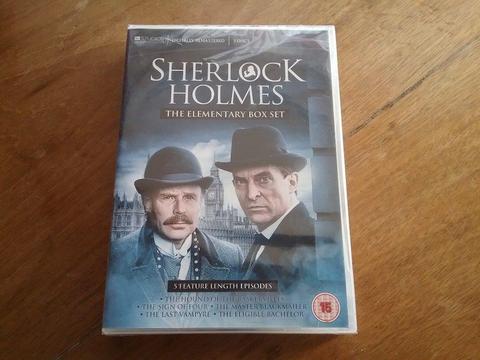 New & Sealed Sherlock Holmes The Elementary Box Set DVD's