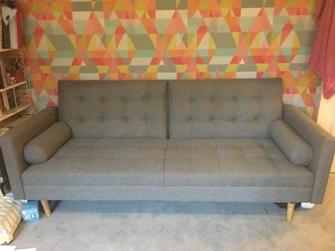 Free grey sofa bed
