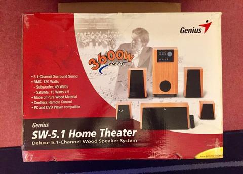 Genius SW 5.1 Home theater