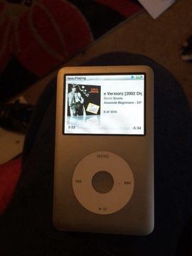 iPod classic 160gb 6th gen