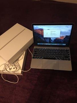 APPLE MACBOOK RETINA 12INCHES 1.2GHZ-8GBRAM-512SSD-2015 MODEL-ALL BOXED-PLEASE CALL 07707119599
