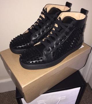 Christian Louboutin Shoes High With Spikes