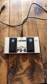 Boss Fs-6 Dual Switch Pedal